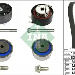 Zestaw paska rozrządu SCHAEFFLER INA 530 0731 10 Łatwy zwrot