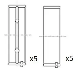 Tuleja łożyska wału korbowego FAI AUTOPARTS BM1001-025 Niska cena