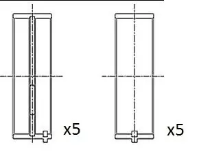 Oferta czasowa Tuleja łożyska wału korbowego FAI AUTOPARTS BM1007-050