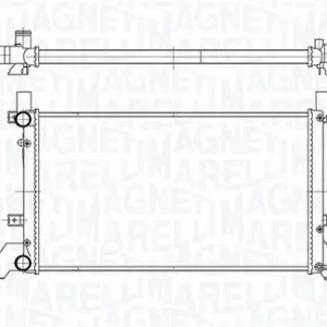 Chłodnica, układ chłodzenia silnika MAGNETI MARELLI 350213189400 Promocja