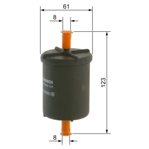 Bestseller Filtr paliwa BOSCH 0 450 902 151