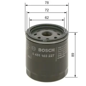 Bestseller Filtr oleju BOSCH 0 451 103 227
