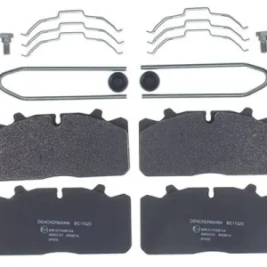Zestaw klocków hamulcowych, hamulce tarczowe DENCKERMANN BC11020 Premium