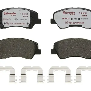 Oferta limitowana Klocki hamulcowe BREMBO P18025X 581014LA00 KIA RIO III 11- przód